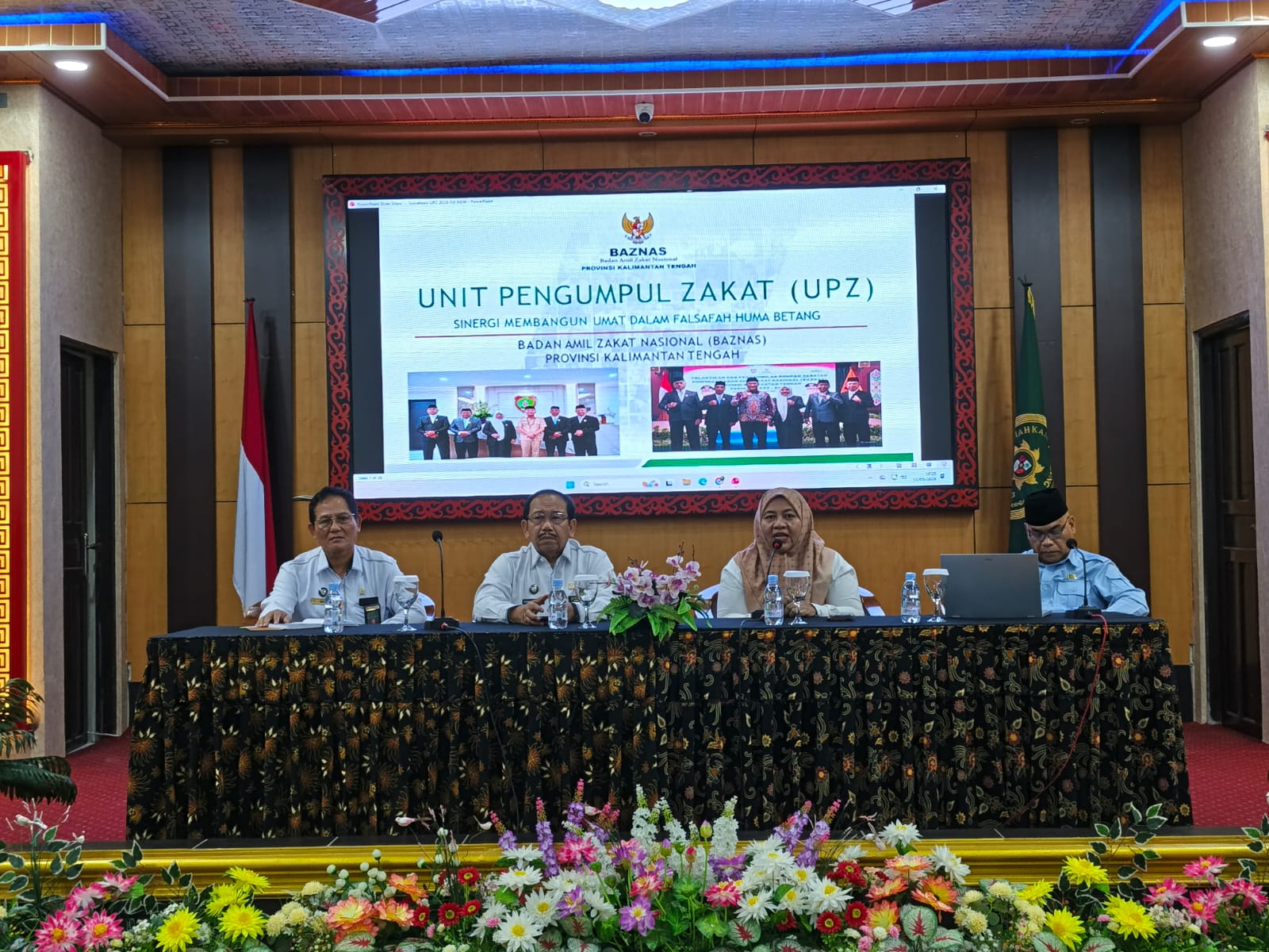 Kegiatan Sosialisasi dari Badan Amil Zakat Nasional (BAZNAS) Provinsi Kalimantan Tengah