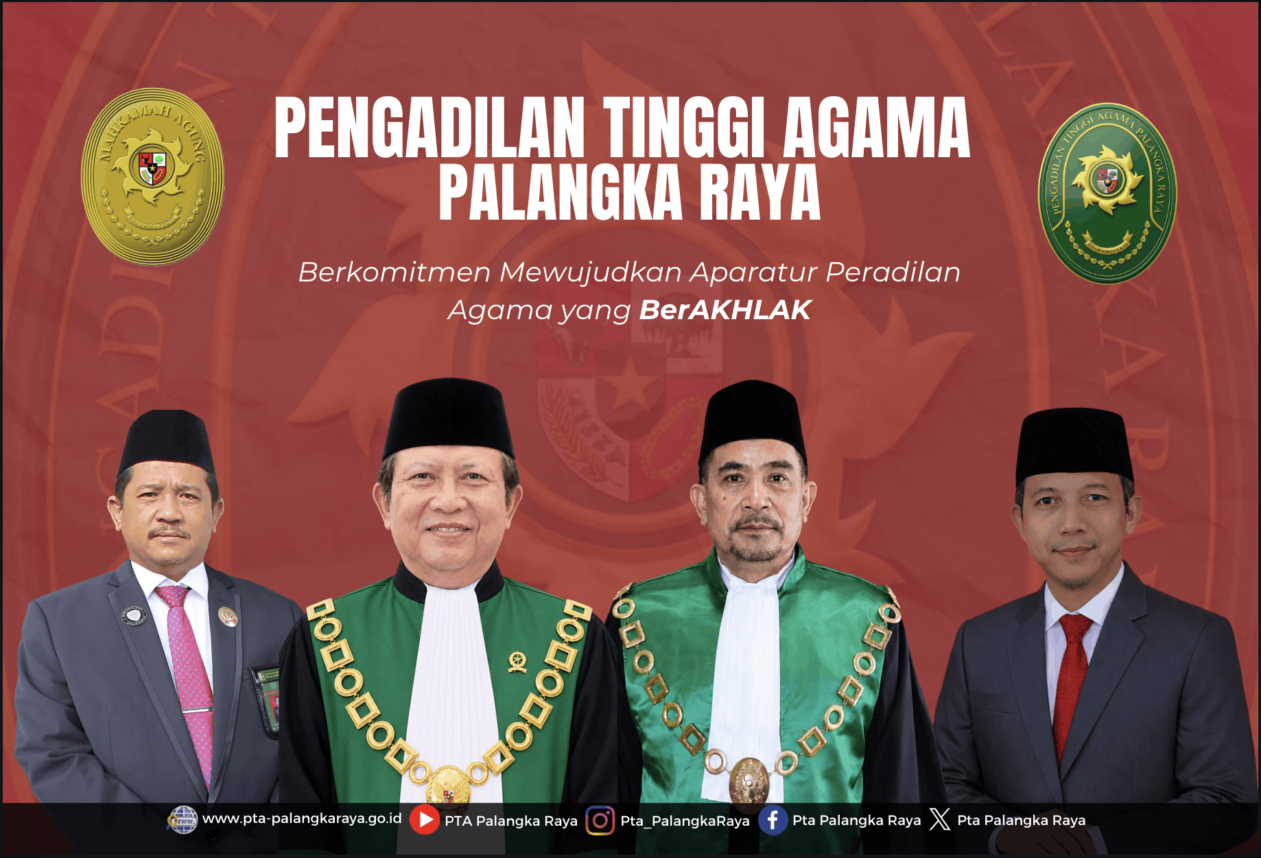Komitmen Mewujudkan Aparatur Pengadilan Yang BerAKHLAK