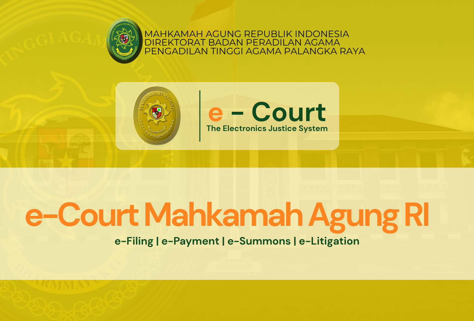 e - Court Pendaftaran Perkara Online