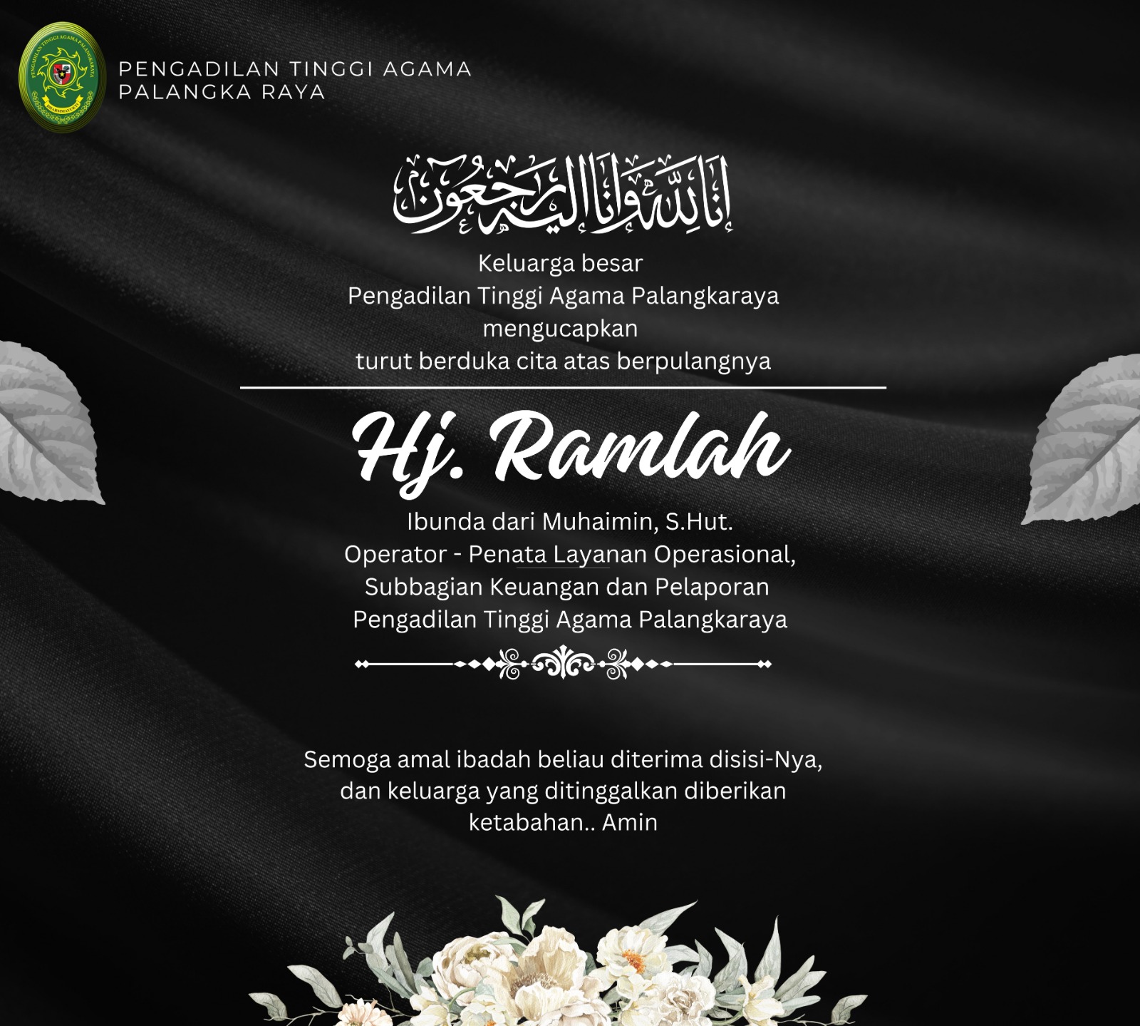 Ungkapan Belasungkawa