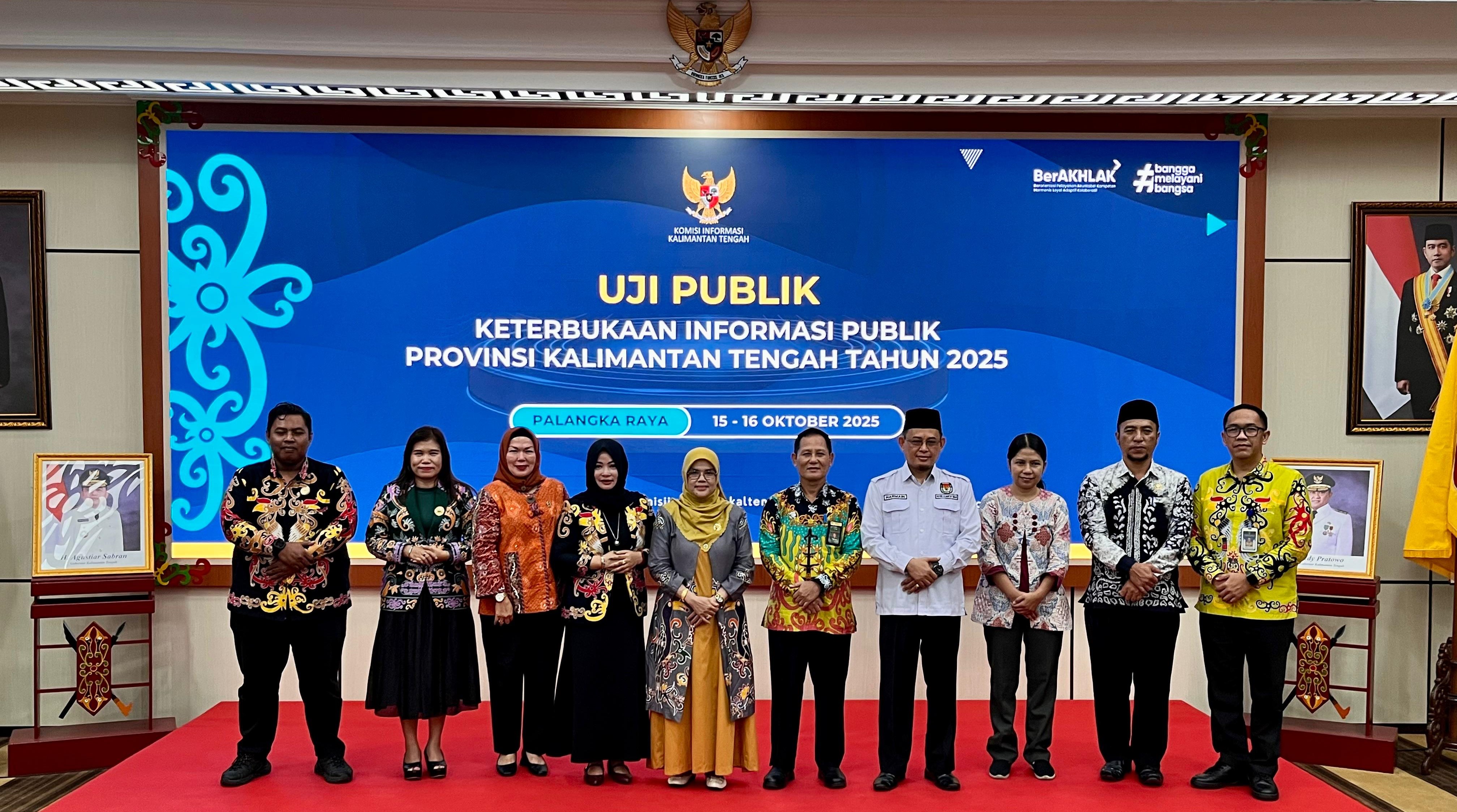 Pengadilan Tinggi Agama Palangka Raya mengikuti kegiatan dalam acara Keterbukaan Informasi Publik Provinsi Kalimantan Tengah Tahun 2025.