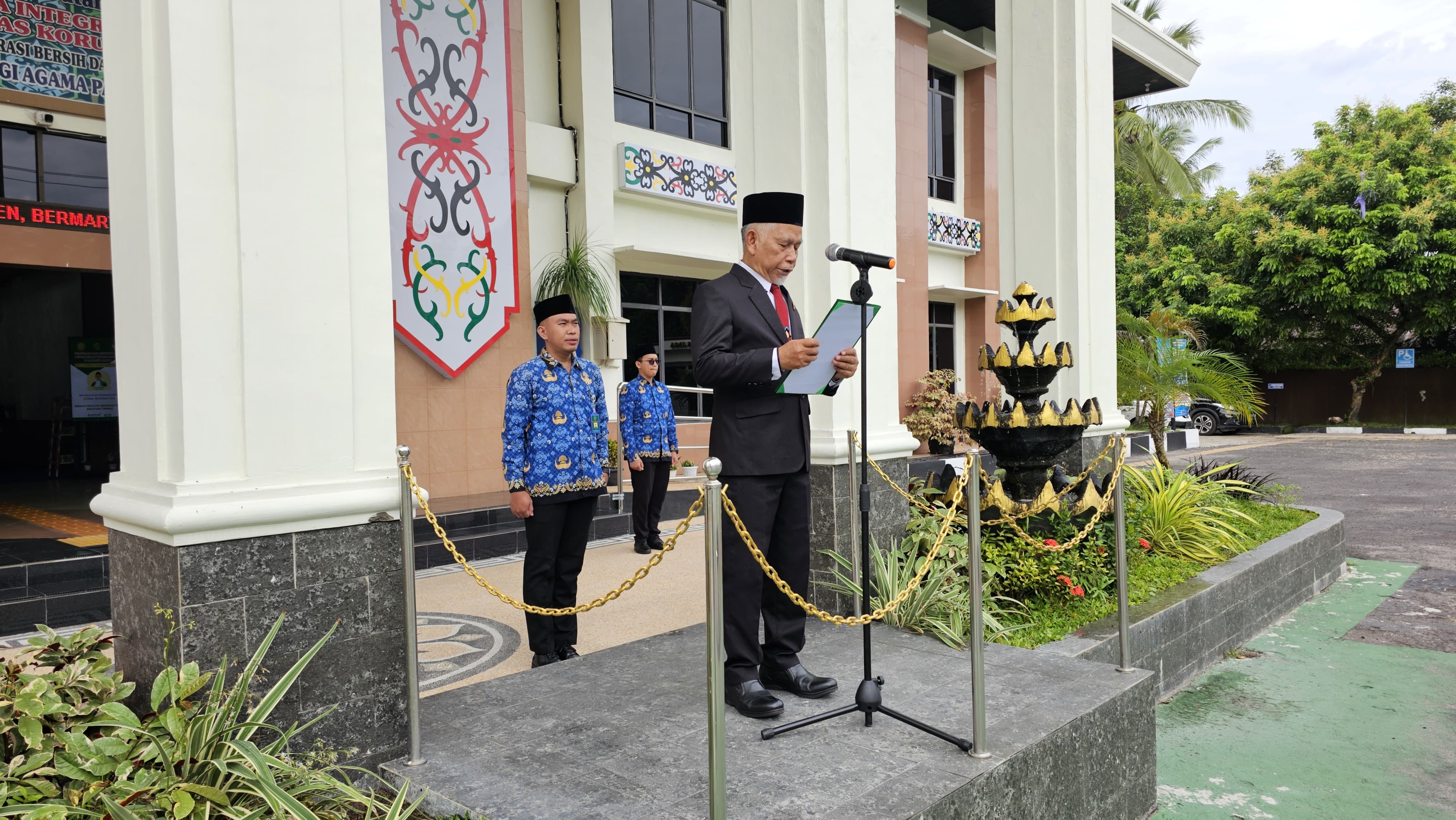 Upacara Peringatan Hari Sumpah Pemuda Ke-79 Tahun 2025 pada Pengadilan Tinggi Agama Palangka Raya