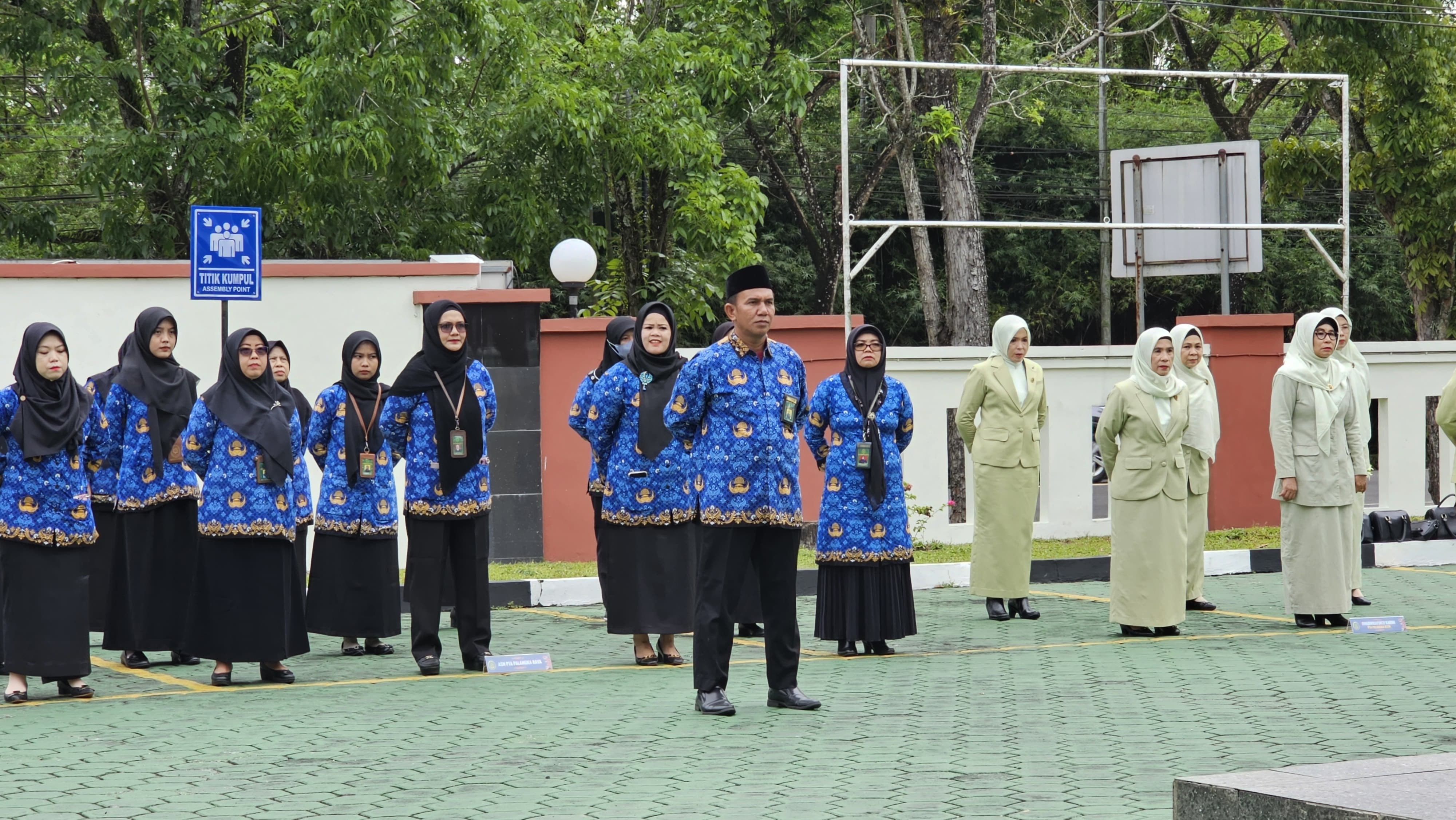 Upacara Peringatan Hari Sumpah Pemuda Ke-79 Tahun 2025 pada Pengadilan Tinggi Agama Palangka Raya