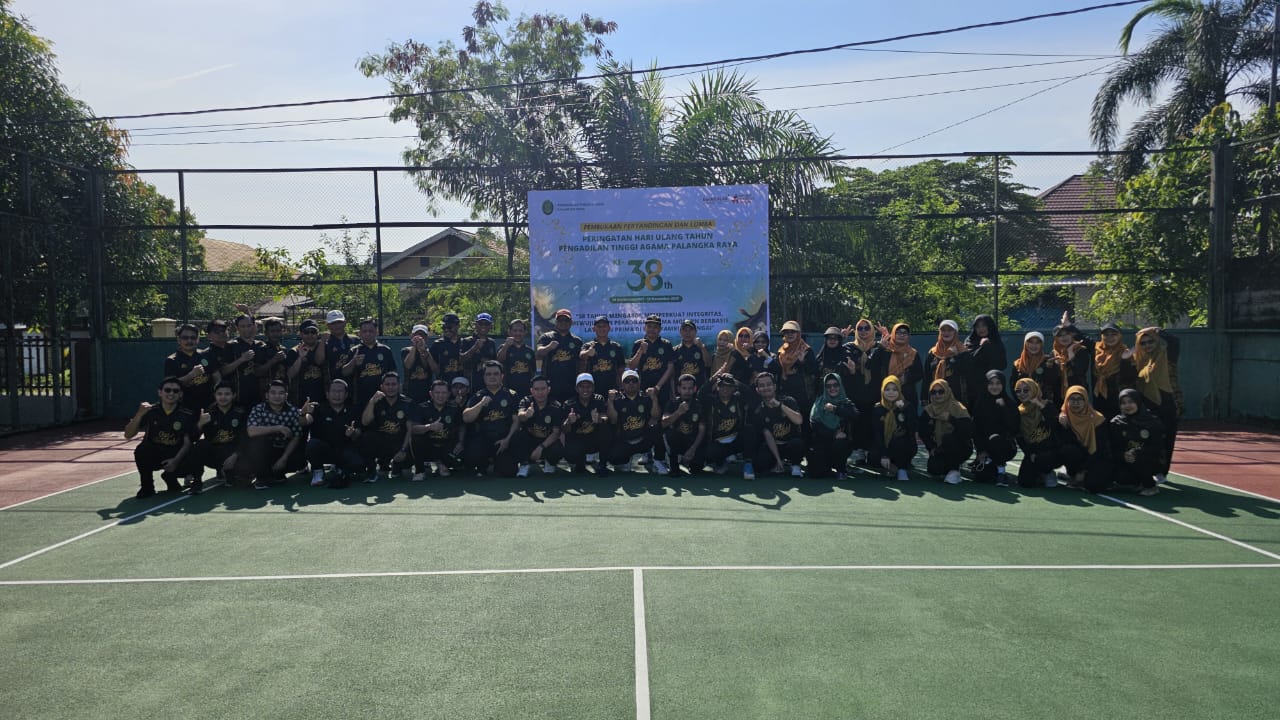 Upacara Pembukaan HUT Pengadilan Tinggi Agama Palangka Raya ke-XXXVIII Tahun 2025