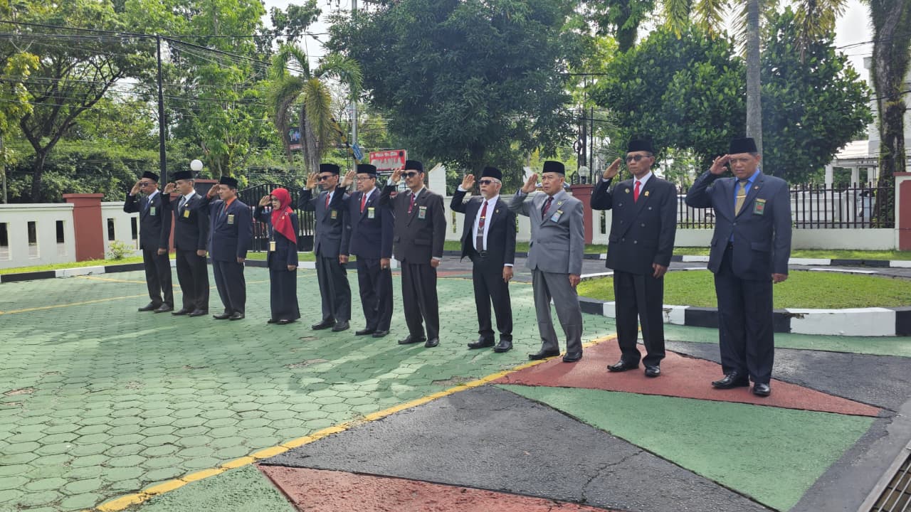 Upacara Peringatan Hari Hari Pahlawan Tahun 2025 pada Pengadilan Tinggi Agama Palangka Raya