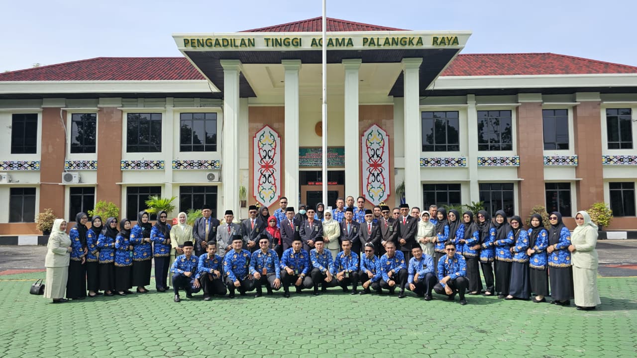 Upacara Peringatan Hari Hari Pahlawan Tahun 2025 pada Pengadilan Tinggi Agama Palangka Raya