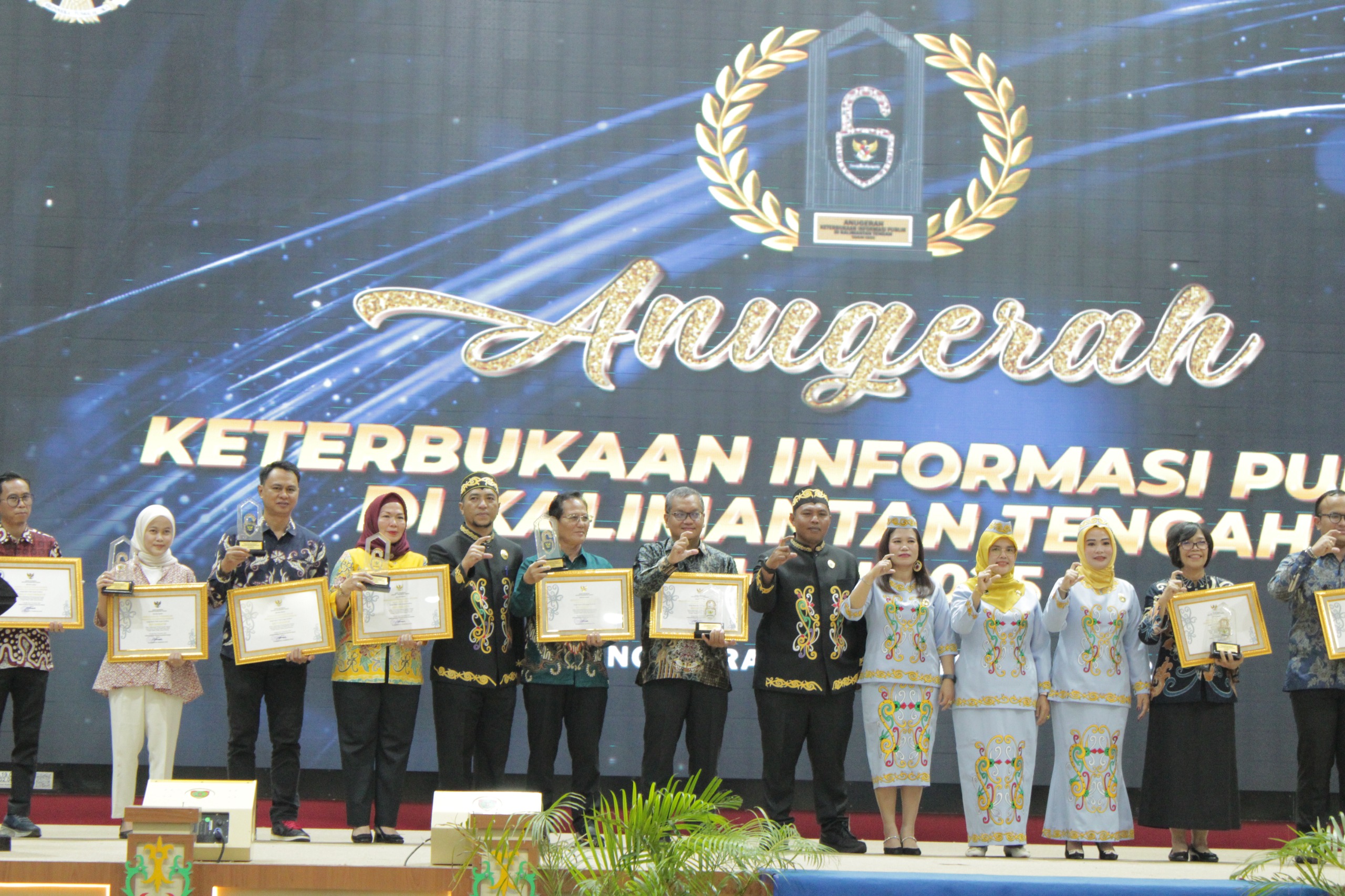 PTA Palangka Raya Raih Penghargaan Keterbukaan Informasi Publik Provinsi Kalimantan Tengah Tahun 2025