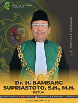 Dr. H. Bambang Supriastoto, S.H., M.H.