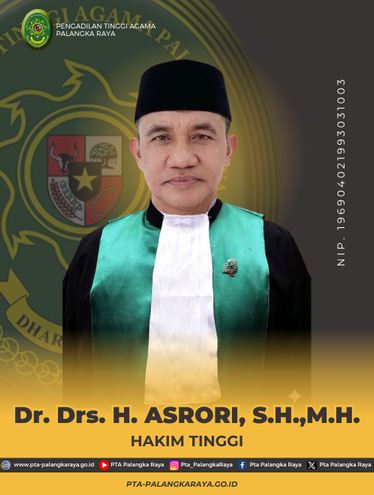 Dr. Drs. H. Asrori, S.H.,M.H.
