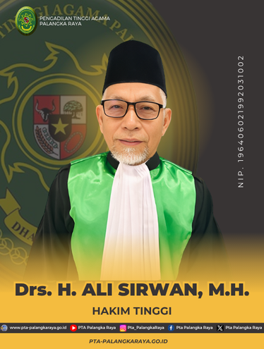 Drs. H. Ali Sirwan, M.H.