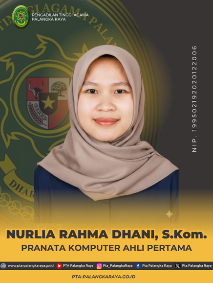 Nurlia Rahma Dhani, S.Kom.