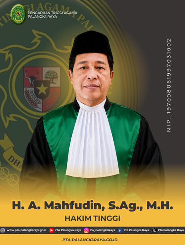 H. A. Mahfudin, S.Ag., M.H.