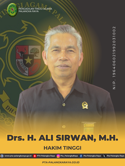 Drs. H. Ali Sirwan, M.H.
