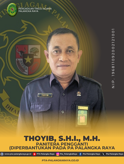 Thoyib, S.H.I., M.H.