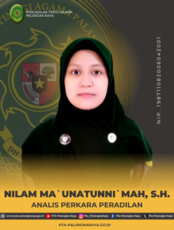 Nilam Ma`unatunni`mah, SH