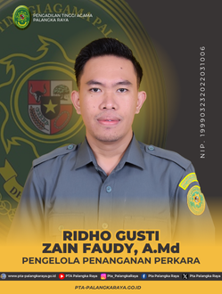 Ridho Gusti Zain Faudy, A.Md