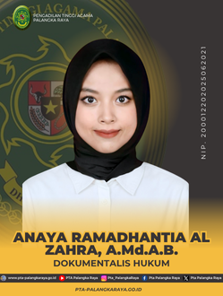Anaya Ramadhantia Al Zahra, A.Md.A.B.