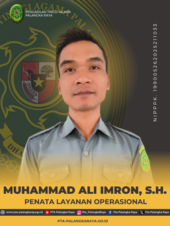 Muhammad Ali Imron, S.H.