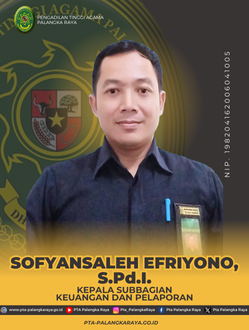 Sofyansaleh Efriyono, S.Pd.I.